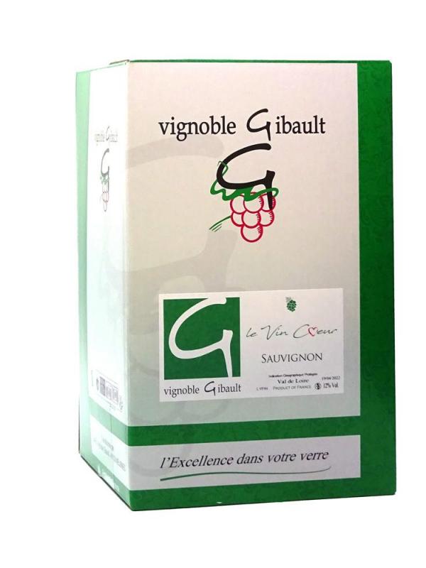 10 l bib igp jardin sauvignon vignobles gibault